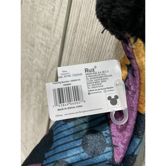 The Nightmare Before Christmas Sally Santa Hat Jack Skellington Multi-Color New - Picture 4 of 4